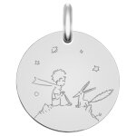 Maison de la médaille médaille petit prince au renard - argent massif Maison de la médaille médaille petit prince au renard - argent massif