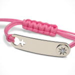Mikado bracelet i am a girl star - diamant - argent massif Mikado bracelet i am a girl star - diamant - argent massif