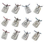 Mikado pendentif astro signs - argent massif Mikado pendentif astro signs - argent massif