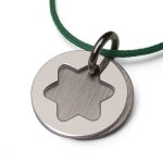 Mikado pendentif believe etoile de david - argent massif Mikado pendentif believe etoile de david - argent massif