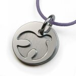 Mikado pendentif colombe paloma - argent massif