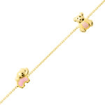 Mon premier bijou bracelet enfant animaux - or jaune 18ct Mon premier bijou bracelet enfant animaux - or jaune 18ct