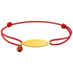 Mon premier bijou bracelet enfant coccinelle - or jaune 9ct Mon premier bijou bracelet enfant coccinelle - or jaune 9ct