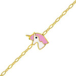 Mon premier bijou bracelet licorne - or jaune 9ct Mon premier bijou bracelet licorne - or jaune 9ct