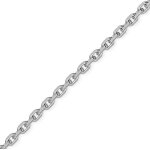 Mon premier bijou chaine forçat - argent massif Mon premier bijou chaine forçat - argent massif