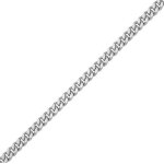 Mon premier bijou chaine gourmette - argent massif Mon premier bijou chaine gourmette - argent massif