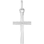 Mon premier bijou croix diamante - or blanc 18ct