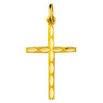 Mon premier bijou croix losanges - or jaune 18ct Mon premier bijou croix losanges - or jaune 18ct