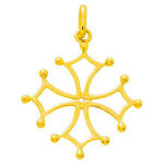 Mon premier bijou croix occitane - or jaune 18ct Mon premier bijou croix occitane - or jaune 18ct