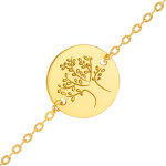 Mon premier bijou gourmette b�b� arbre de vie magnifique - or jaune 9ct