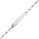 Mon premier bijou gourmette bb cheval altern - argent massif