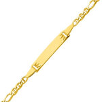 Mon premier bijou gourmette bb - or jaune 18ct