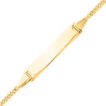 Mon premier bijou gourmette b�b� - or jaune 9ct