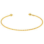 Mon premier bijou jonc ciselé - or jaune 9ct Mon premier bijou jonc ciselé - or jaune 9ct