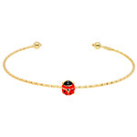 Mon premier bijou jonc coccinelle - or jaune 9ct Mon premier bijou jonc coccinelle - or jaune 9ct