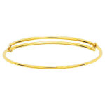 Mon premier bijou jonc enfant réglable - or jaune 18ct Mon premier bijou jonc enfant réglable - or jaune 18ct