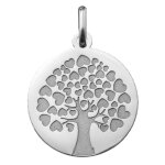 Mon premier bijou mdaille arbre de l?amour - argent massif
