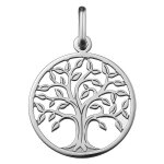 Mon premier bijou médaille arbre de vie majestueux ajourée - or blanc 18ct Mon premier bijou médaille arbre de vie majestueux ajourée - or blanc 18ct