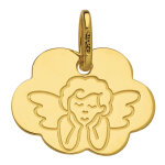 Mon premier bijou médaille nuage ange - or jaune 9ct Mon premier bijou médaille nuage ange - or jaune 9ct