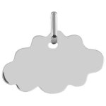 Mon premier bijou pendentif nuage - or blanc 18ct Mon premier bijou pendentif nuage - or blanc 18ct