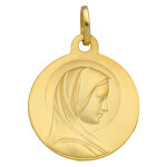 Mon premier bijou médaille vierge marie au voile - or jaune 9ct Mon premier bijou médaille vierge marie au voile - or jaune 9ct