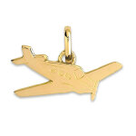 Mon premier bijou pendentif avion - or jaune 18ct Mon premier bijou pendentif avion - or jaune 18ct