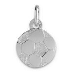 Mon premier bijou pendentif ballon de foot - or blanc 18ct Mon premier bijou pendentif ballon de foot - or blanc 18ct