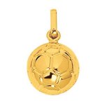Mon premier bijou pendentif ballon foot - or jaune 18 ct Mon premier bijou pendentif ballon foot - or jaune 18 ct