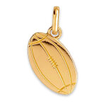 Mon premier bijou pendentif ballon de rugby - or jaune 9ct Mon premier bijou pendentif ballon de rugby - or jaune 9ct
