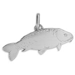 Mon premier bijou pendentif carpe - or blanc 18ct Mon premier bijou pendentif carpe - or blanc 18ct