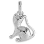 Mon premier bijou pendentif chat - or blanc 9ct Mon premier bijou pendentif chat - or blanc 9ct