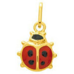Mon premier bijou pendentif coccinelle - or jaune 18ct Mon premier bijou pendentif coccinelle - or jaune 18ct