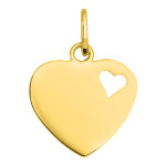 Mon premier bijou pendentif coeur ajouré - or jaune 9ct Mon premier bijou pendentif coeur ajouré - or jaune 9ct