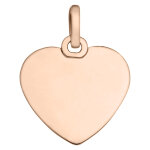 Mon premier bijou pendentif coeur - or rose 18ct