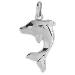 Mon premier bijou pendentif dauphin - or blanc 18ct Mon premier bijou pendentif dauphin - or blanc 18ct