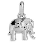 Mon premier bijou pendentif eléphant brillant - or blanc 9ct Mon premier bijou pendentif eléphant brillant - or blanc 9ct