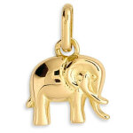 Mon premier bijou pendentif eléphant brillant - or jaune 18ct Mon premier bijou pendentif eléphant brillant - or jaune 18ct
