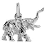 Mon premier bijou pendentif eléphant - or blanc 18ct Mon premier bijou pendentif eléphant - or blanc 18ct