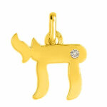 Mon premier bijou pendentif hai - diamant & or jaune 18ct Mon premier bijou pendentif hai - diamant & or jaune 18ct