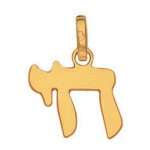 Mon premier bijou pendentif ha� - or jaune 18ct