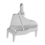 Mon premier bijou pendentif piano - or blanc 9ct Mon premier bijou pendentif piano - or blanc 9ct