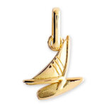 Mon premier bijou pendentif planche  voile - or jaune 9ct