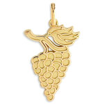 Mon premier bijou pendentif raisin - or jaune 9ct Mon premier bijou pendentif raisin - or jaune 9ct