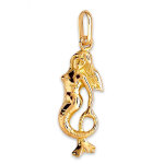 Mon premier bijou pendentif sirène - or jaune 18ct Mon premier bijou pendentif sirène - or jaune 18ct