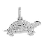 Mon premier bijou pendentif tortue - or blanc 18ct Mon premier bijou pendentif tortue - or blanc 18ct