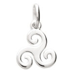 Mon premier bijou pendentif triskel - argent massif Mon premier bijou pendentif triskel - argent massif