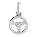 Mon premier bijou pendentif volant voiture - or blanc 9ct Mon premier bijou pendentif volant voiture - or blanc 9ct