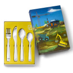 Premiercadeau couverts enfant vhicules de construction