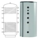 Eneove ballon tampon 800 litres 2 serpentins classe b Eneove ballon tampon 800 litres 2 serpentins classe b