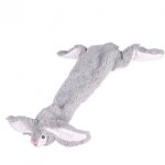 Doudou lapin sonore plat 45cm